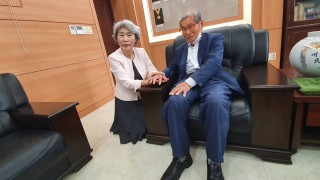 2021년 5월 최성애 박사(HD행복연구소 소장) 법인 방문