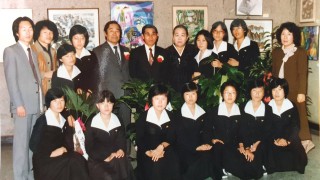 1981년 10월 경산여고 경여예술제 기념 촬영